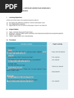 Detailed Lesson Plan in English 3