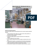 Maq_equipo Para El Trabajo de La Madera_seguridad en El Trabajo