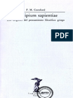 Cap. I, X, XI, F. M. Cornford - Principium Sapientiae. Los Orígenes Del Pensamiento Filosófico Griego-Visor Libros (1987)