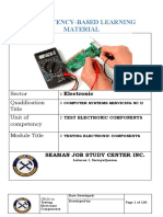 CBLM Test Electronic Components