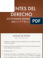 Actividad Sobre Fuentes Gai 1-7 y D 1-4