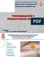 Programacion de Obras