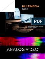 SISTEM MULTIMEDIA - Analog Video