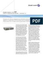 Alcatel Lucent 7705 Sar Manual de Usuario