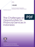 The Challenges and Opportunities For Financial Services in Indonesia