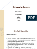 Tugas Kelompok Bahasa Indonesia