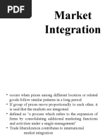 Market Integration