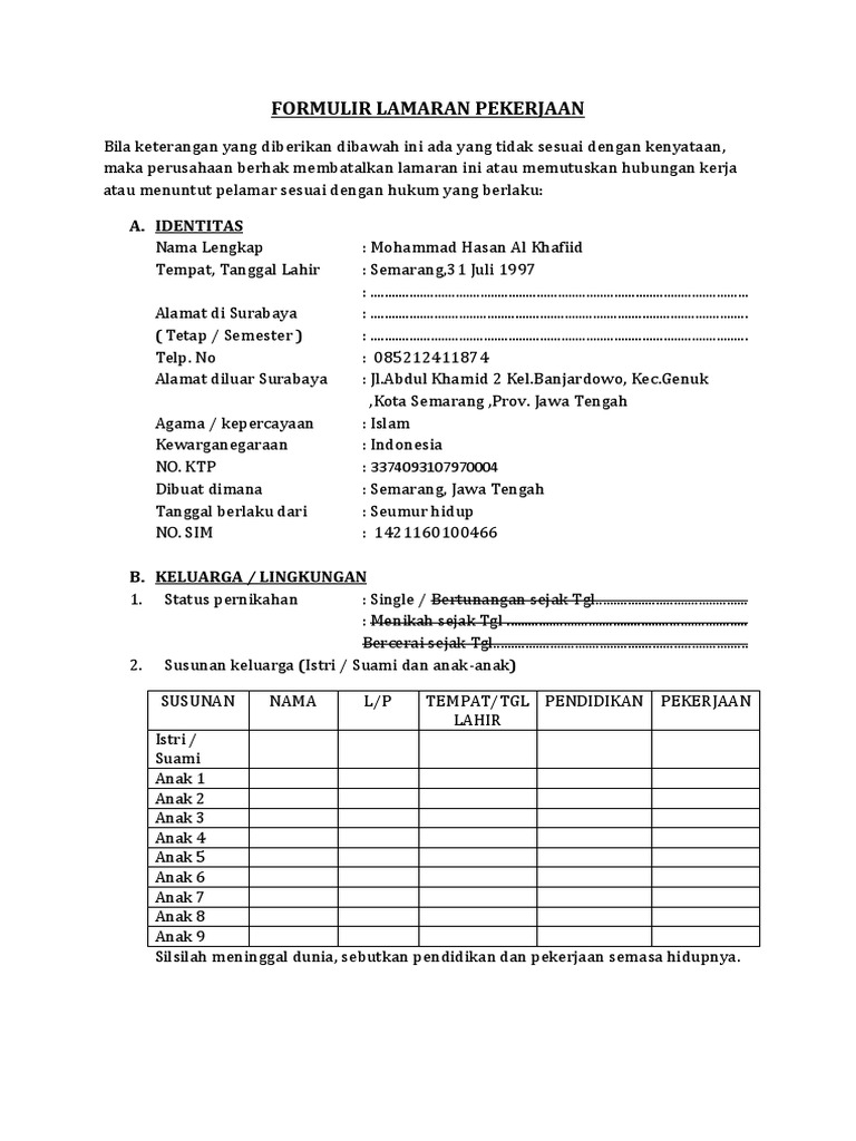 Form APK PDF