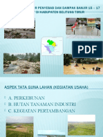 Invenstigasi Banjir Belitung Timur 2017