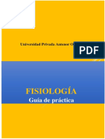 Fisiología: Guía de Práctica