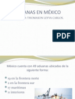 Aduanas en México Carlos Thomason Tarea