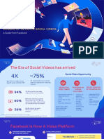 WINNING IN THE ERA OF SOCIAL VIDEOS - A Guide From Facebook