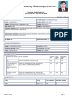 Certificate / Degree Board / University Passing Year Total Marks / GPA Obtained Marks / GPA