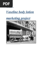 Download Vaseline Body Lotion Marketing Project00 by Tushar Kashyap SN51638978 doc pdf