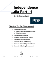 S13 PostIndependenceIndiaPart 1