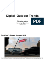 Digital Outdoor Trends 2010