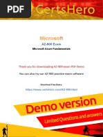 Microsoft: AZ-900 Exam