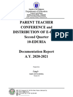 Polo National HS parent-teacher conference report