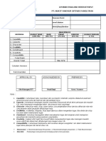 Lembar Evaluasi Recruitment