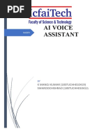 Vioce Assistant by Python