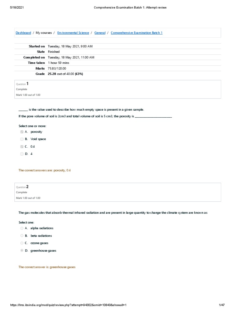 Evs Exam Final Merge | PDF | Ecosystem | Soil