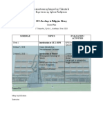 Diagnostic Test Ge 2: Re A Ding S in Philippine History: Pamantasanng Lungsod NG Valenzuela Kagawaranng Aghampanlipunan