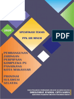 Spesifikasi Teknis Perpipaan Kompleks PU 03 11 2020