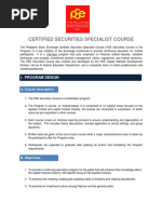 SEC Certification Exam Overview | PDF | Test (Assessment) | Business