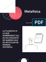 Sesión Metafísica