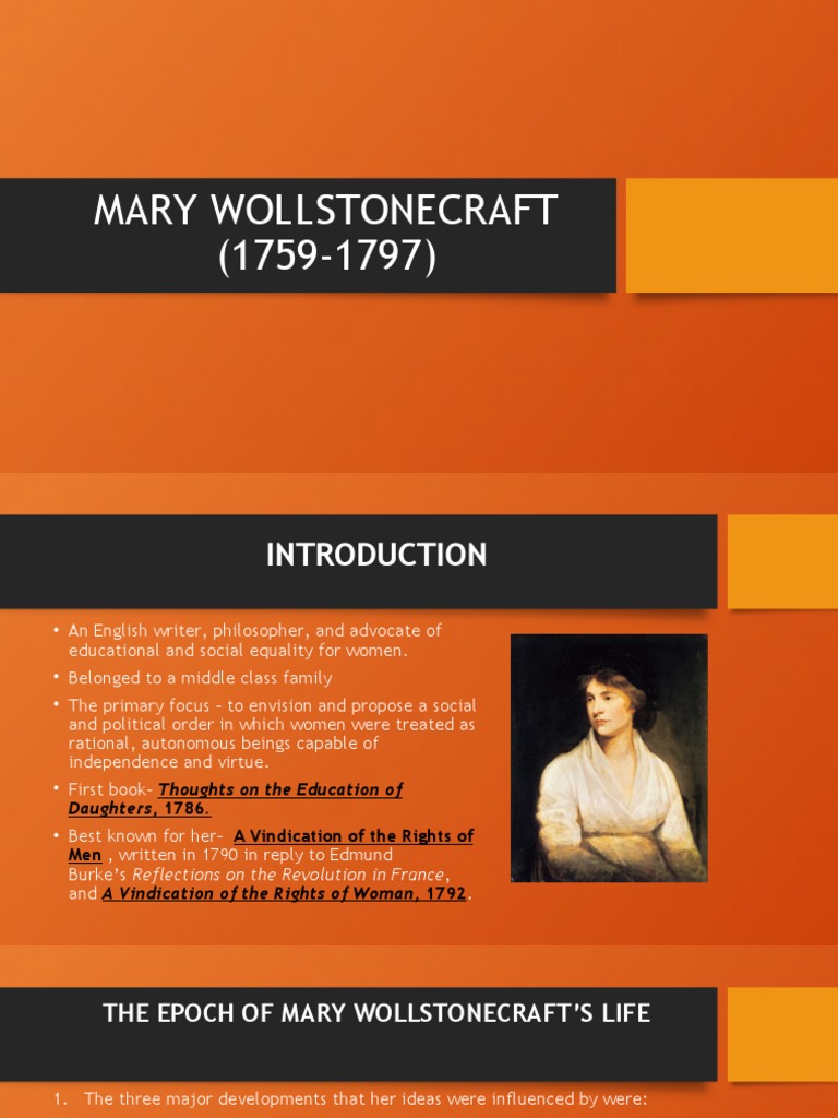 History PDF Mary Wollstonecraft A Vindication Of The Rights Of Woman