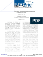 Civil Society and Government Relations in The Post Reformasi Indonesia: Preliminary Observations