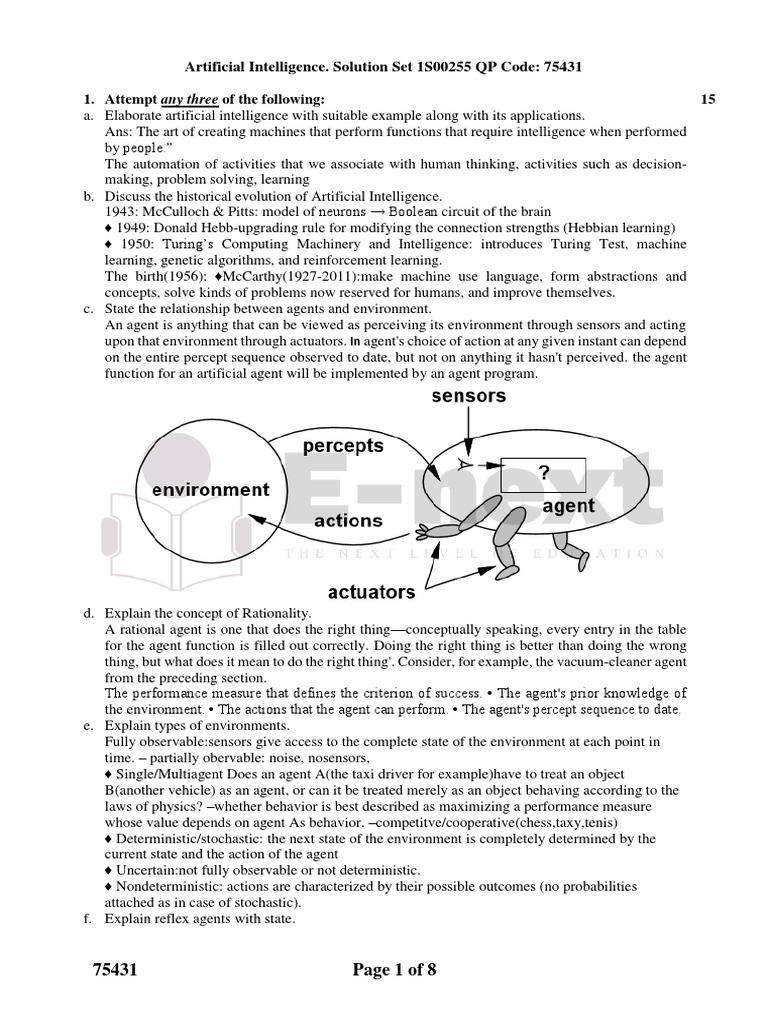 AI Concepts and Algorithms Overview | PDF | First Order Logic ...
