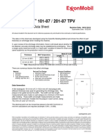 Santoprene 101-87 / 201-87 TPV: Shrinkage Rate Data Sheet