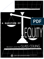 A Question of Equity