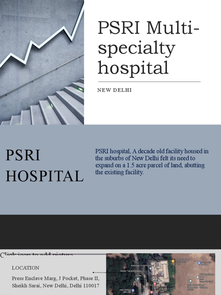 PSRI Multi-Specialty Hospital Overview | PDF