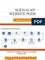 Tutorial Website PGDS