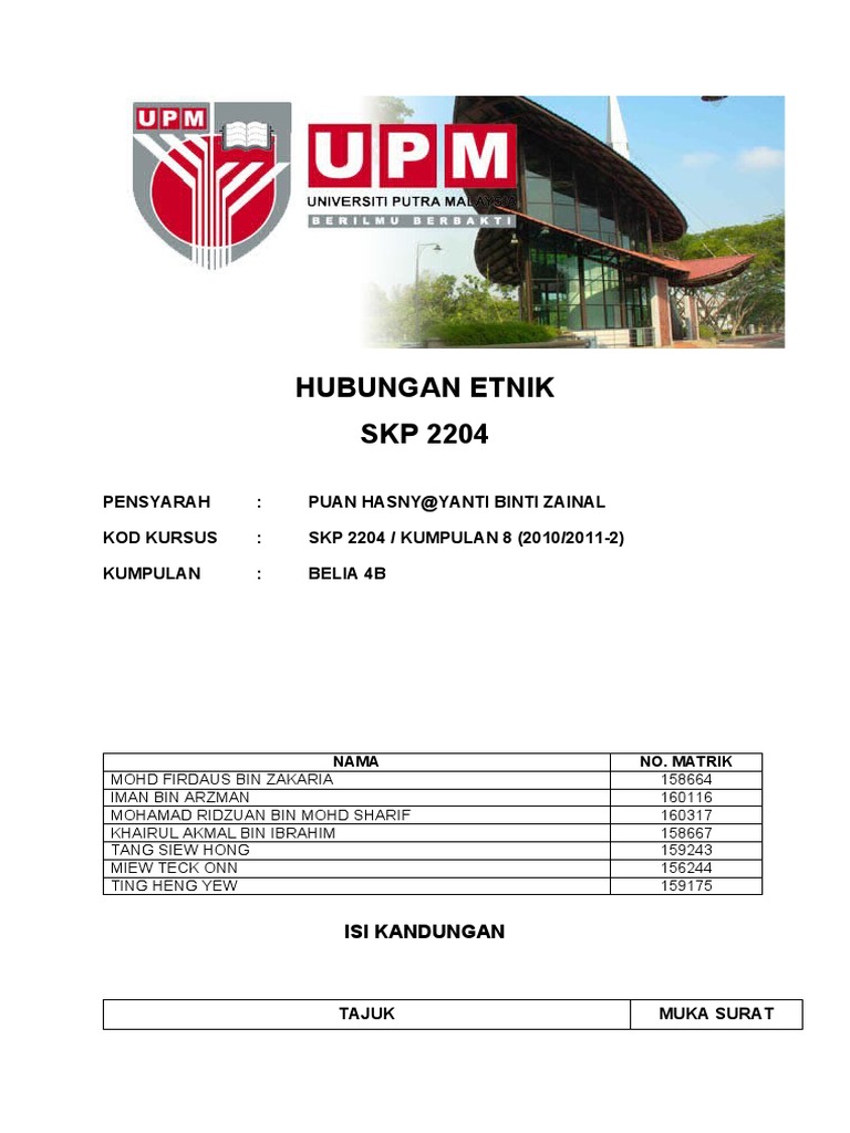 Hubungan etnik