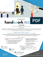 Handiwork - Business développeur - Coordinateur de projet - Stage 6 mois - 24.02.2021