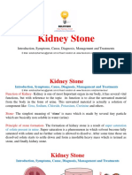 Kidney Stone: Introduction, Symptoms, Cause, Diagnosis, Management and Treatments