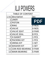 Table of Content