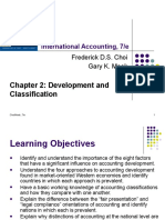 Chapter 2: Development and Classification: International Accounting, 7/e