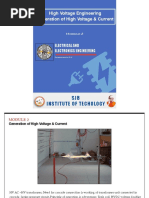 Module2 - Generation of High Voltage - Current - HVE