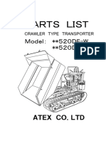 EU520DE-W 520DW Parts List