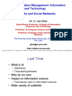 IST 511 Information Management: Information and Technology Networks and Social Networks