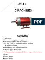 DC Machines Characteristics and Applications