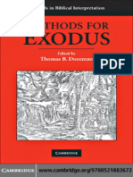 (Methods in Biblical Interpretation) Thomas B. Dozeman PHD - Methods For Exodus (Methods in Biblical Interpretation) (2010, Cambridge University Press)
