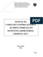 POLITEC TOXICOLOGIA Manual CADEIA DE CUSTODIA DA PROVA PERICIAL 2016 Atualizado Material de Coleta 2019