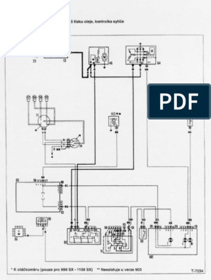 Fiat Uno Wiring Diagram | PDF