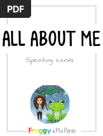 All About Me: Speaking Cards