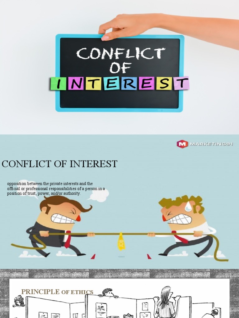 Conflict of Interest PDF Conflict Of Interest Business